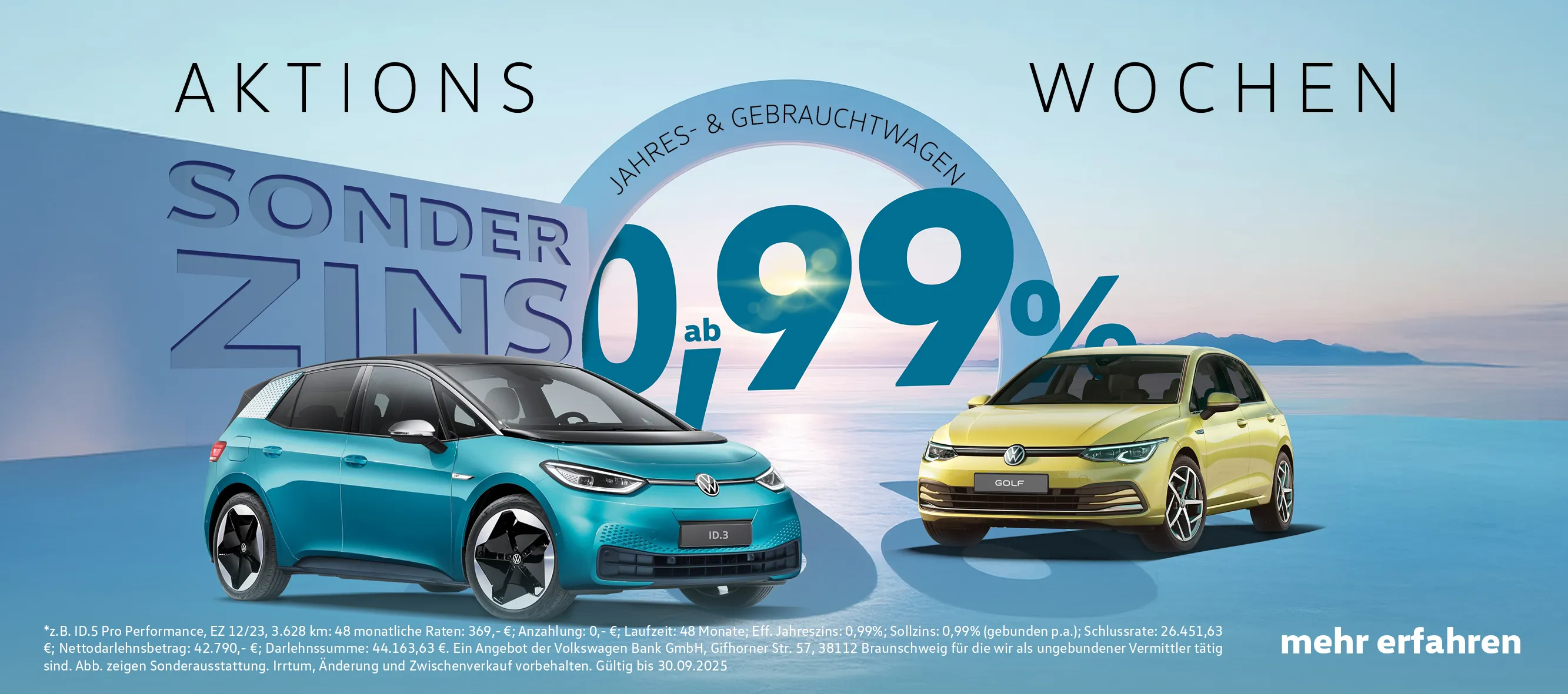 VW VVJ Sonderzins Q3