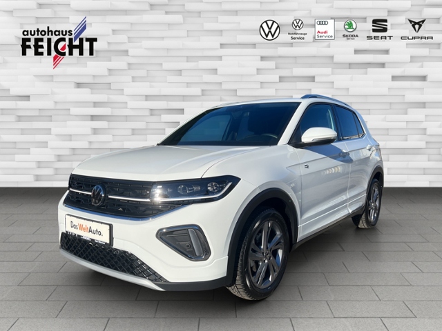 T-Cross 1.0 TSI R-Line+LED+NAVI+PDC+APP-CONNECT
