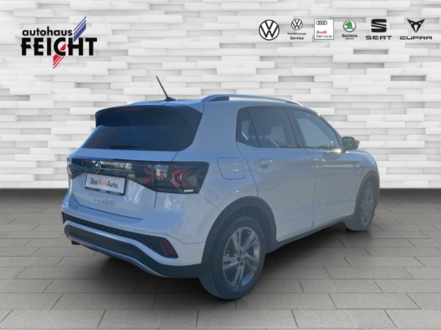 T-Cross 1.0 TSI R-Line+LED+NAVI+PDC+APP-CONNECT
