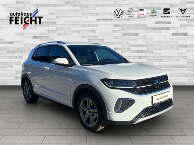 T-Cross 1.0 TSI R-Line+LED+NAVI+PDC+APP-CONNECT