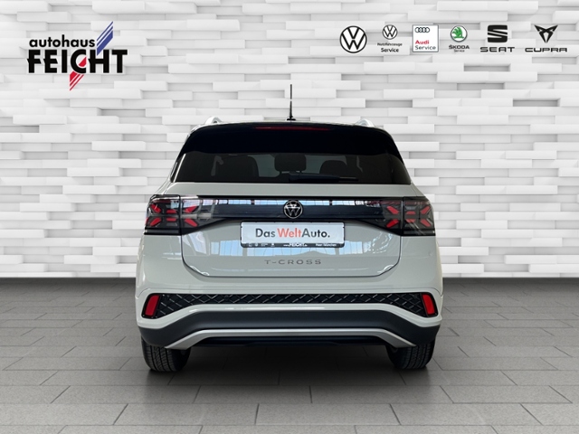 T-Cross 1.0 TSI R-Line+LED+AHK+NAVI+APP-CONNECT