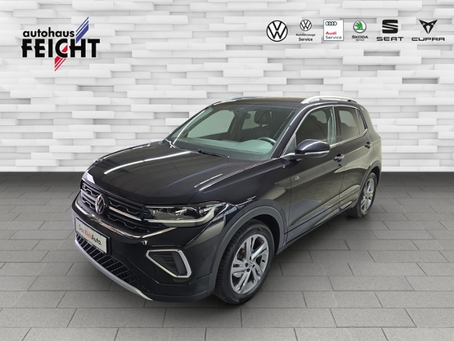 T-Cross 1.0 TSI R-Line+LED+NAVI+AHK+RFK+APP-CON.