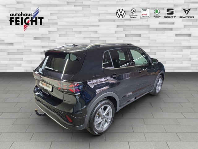 T-Cross 1.0 TSI R-Line+LED+NAVI+AHK+RFK+APP-CON.