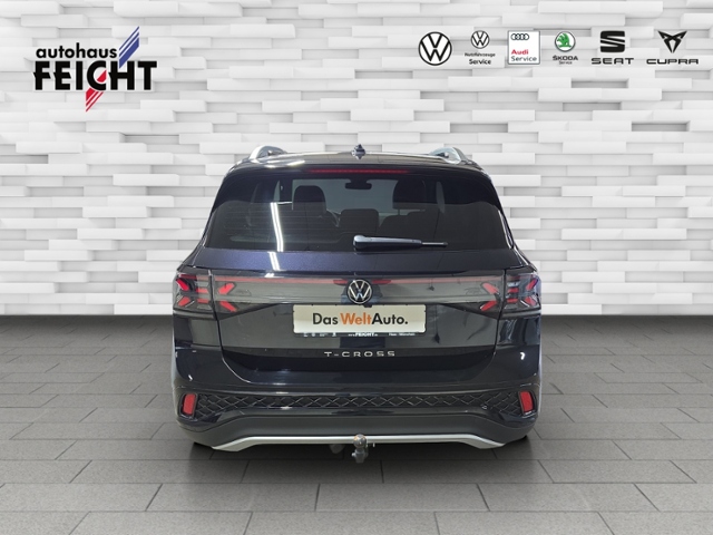 T-Cross 1.0 TSI R-Line+LED+NAVI+AHK+RFK+APP-CON.