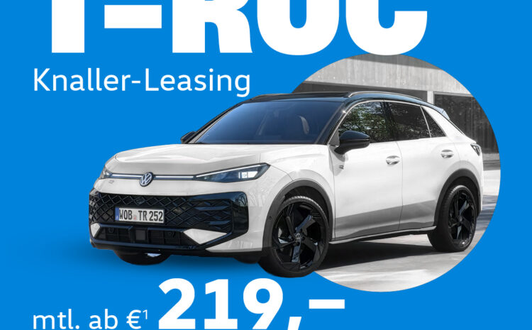  Der neue T-Roc für Privatkunden