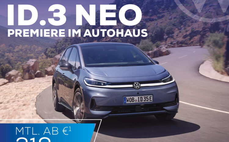  Der neue VW ID.3 Neo
