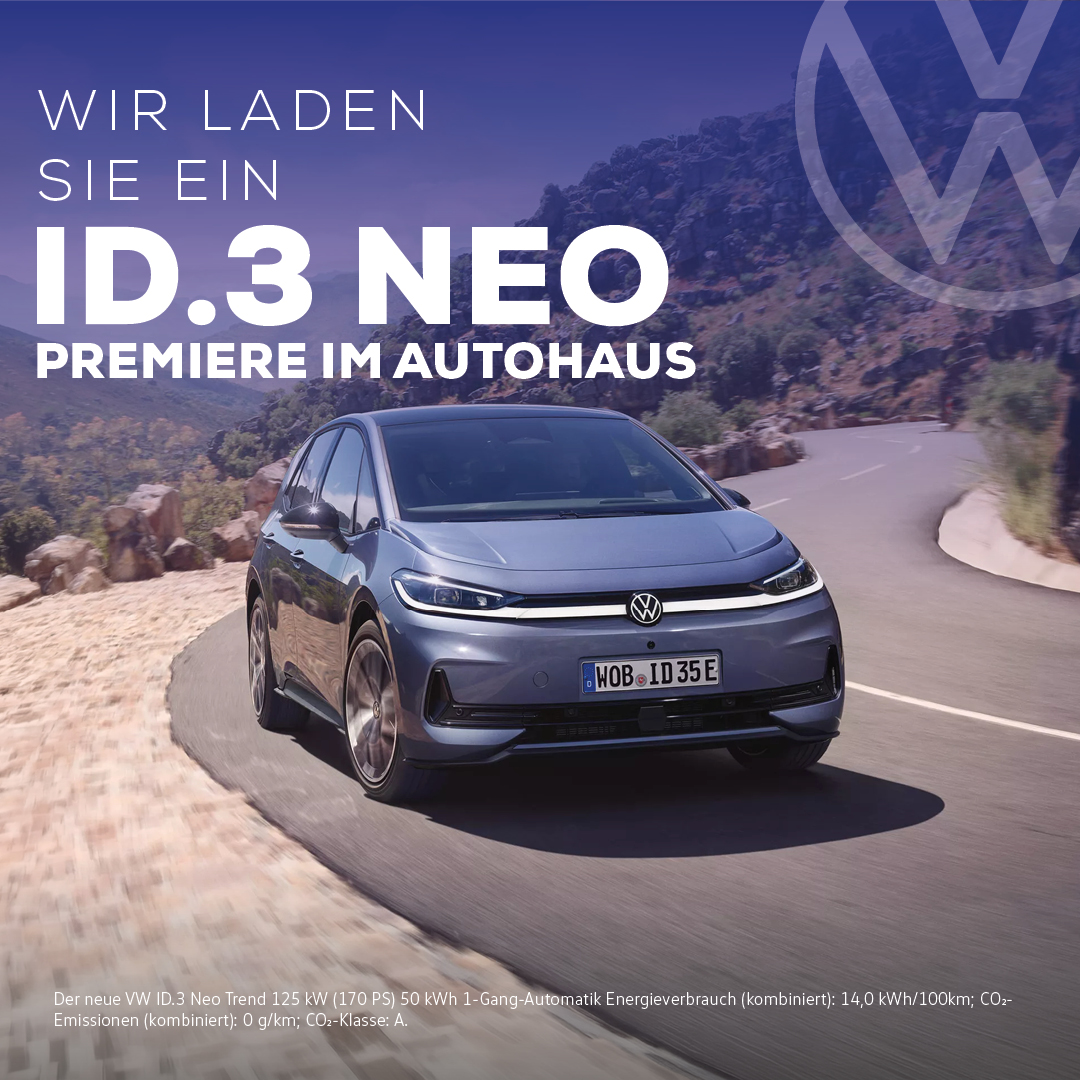 Der neue VW ID.3 Neo